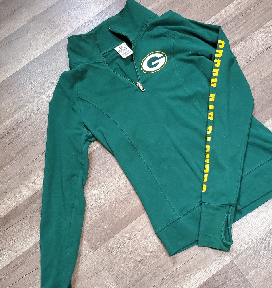 Green Bay Packers VS PINK half zip